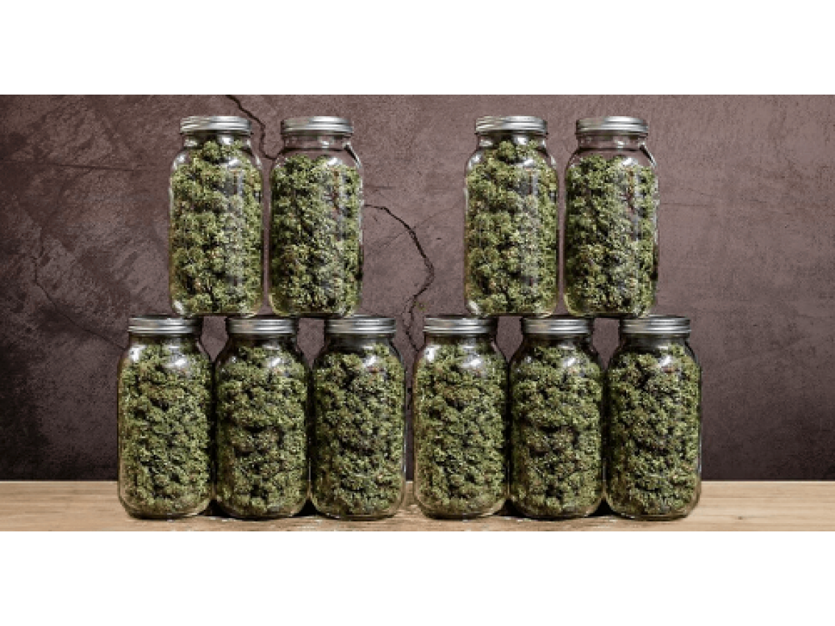 The best way to store marijuana